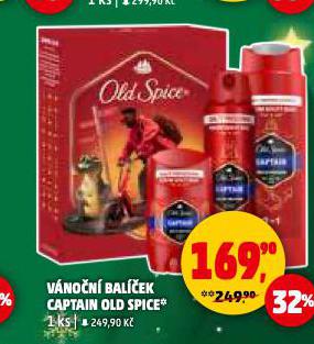 VÁNOČNÍ BALÍČEK CAPTAIN OLD SPICE
