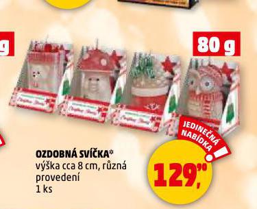 OZDOBNÁ SVÍČKA