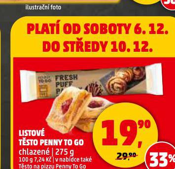 LISTOVÉ TĚSTO