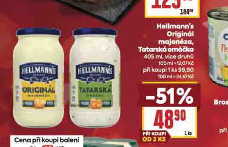 HELLMANNS TATARSK OMKA, MAJONZA