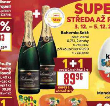 BOHEMIA SEKT