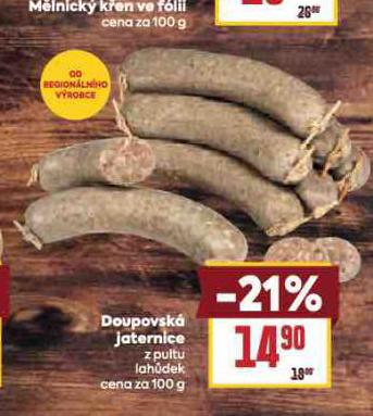 DOUPOVSKÉ JATERNICE