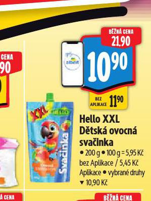 HELLO DTSK OVOCN SVAINKA