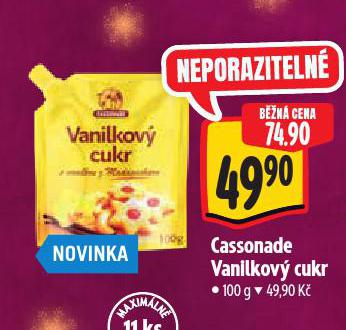 CASSONADE VANILKOVÝ CUKR