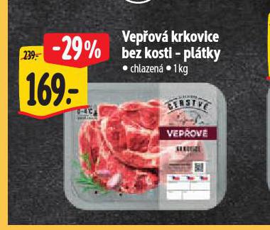 VEPŘOVÁ KRKOVICE BEZ KOSTI