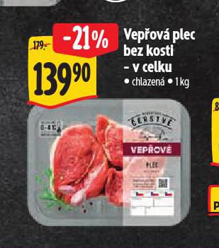 VEPOV PLEC BEZ KOSTI