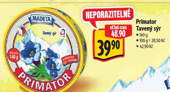 PRIMATOR TAVENÝ SÝR