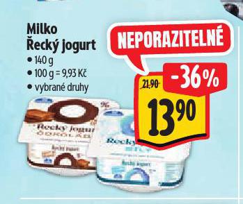 MILKO ŘECKÝ JOGURT