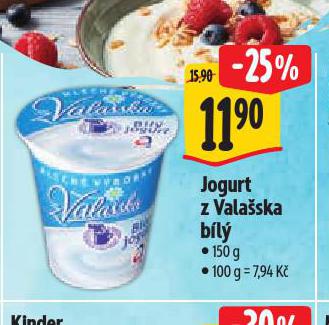 JOGURT Z VALAŠSKA BÍLÝ