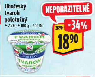 JIHOČESKÝ TVAROH POLOTUČNÝ