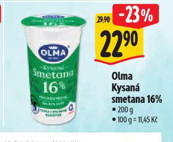 OLMA KYSANÁ SMETANA