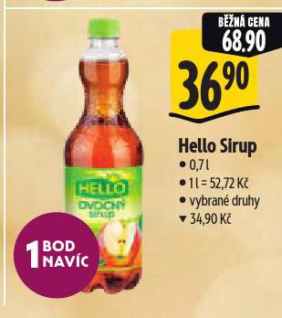 HELLO SIRUP