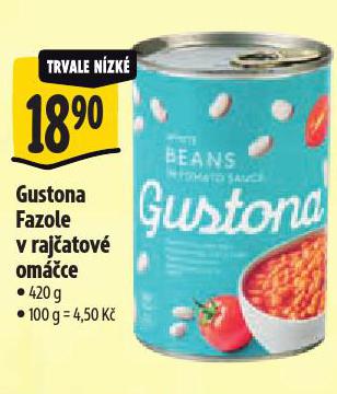 GUSTONA FAZOLE V RAJATOV OMCE