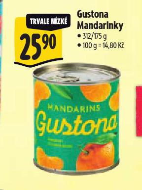 GUSTONA MANDARINKY