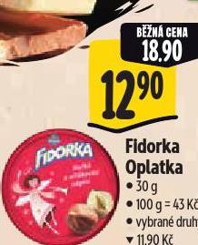 FIDORKA OPLATKA