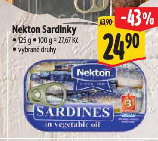 NEKTON SARDINKY