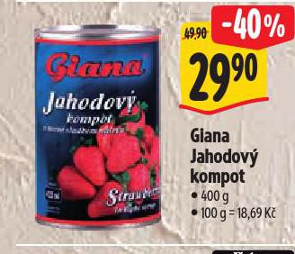 GIANA JAHODOV KOMPOT