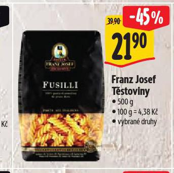 FRANZ JOSEF TSTOVINY