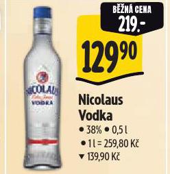 NICOLAUS VODKA