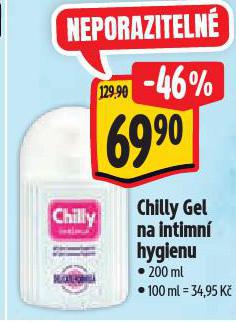 CHILLY GEL PRO INTIMN HYGIENU