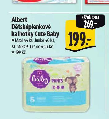 DTSK PLENKOV KALHOTKY CUTE BABY