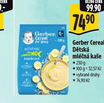 GERBER CEREAL MLN KAE