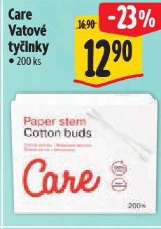 CARE VATOVÉ TYČINKY