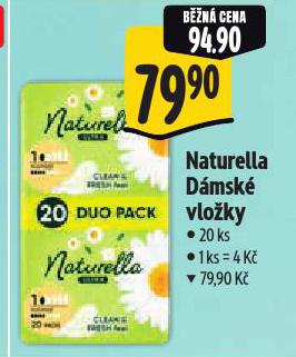 NATURELLA DÁMSKÉ VLOŽKY