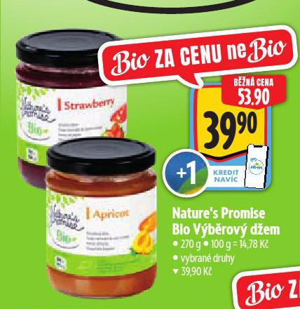 BIO VÝBĚROVÝ DŽEM