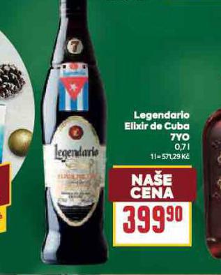 LEGENDARIO ELIXR DE CUBA 7YO