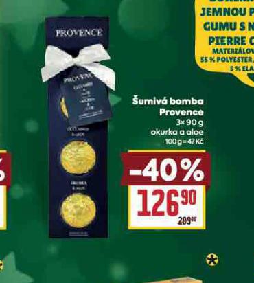 ŠUMIVÁ BOMBA PROVENCE