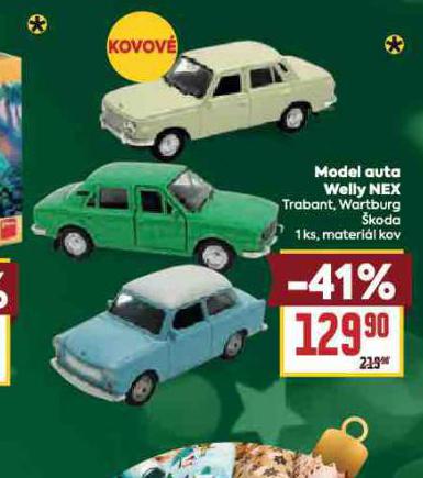 MODEL AUTA WELLY NEX