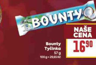 BOUNTY TYČINKA