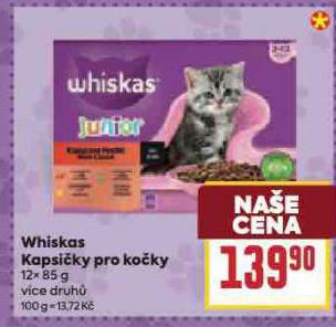 WHISKAS KAPSIKY PRO KOKY