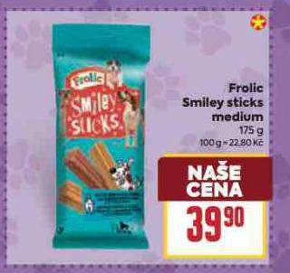 FROLIC SMILEY STICKS MEDIUM