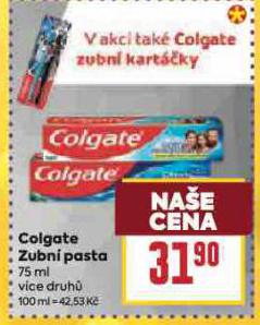 COLGATE ZUBN PASTA