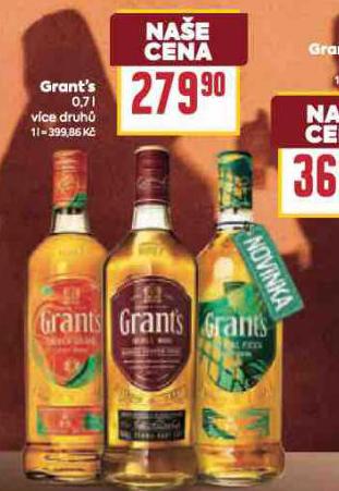 GRANT'S TRIPLE WOOD WHISKY