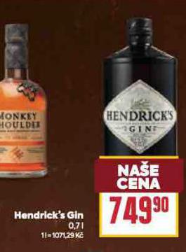 HENDRICK'S GIN