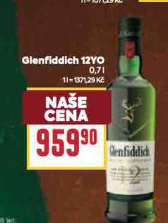 GLENFIDDICH 12YO