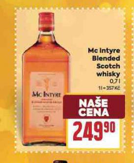 MC INTYRE BLENDED SCOTCH WHISKY