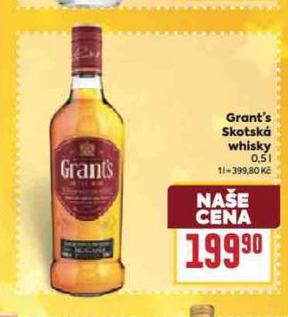 GRANT'S SKOTSK WHISKY