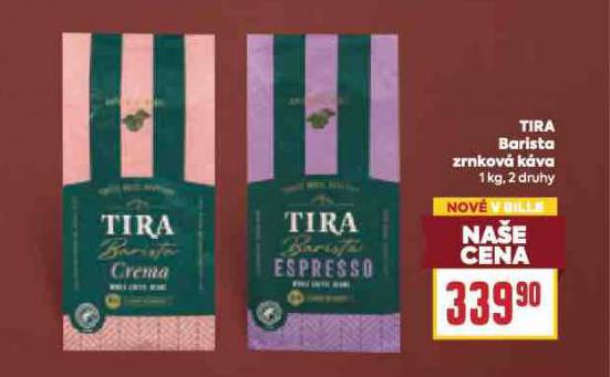 TIRA BARISTA ZRNKOV KVA