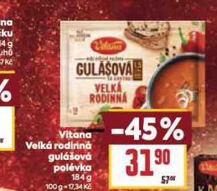 VITANA VELK RODINN POLVKA