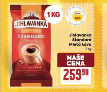 JIHLAVANKA STANDARD MLET KVA