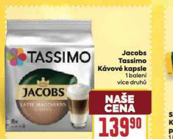 JACOBS TASSIMO KÁVOVÉ KAPSLE