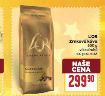 L´OR ZRNKOVÁ KÁVA