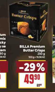 BILLA PREMIUM BUTTER CRISPS