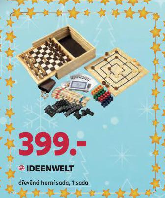 DŘEVĚNÁ HERNÍ SADA