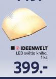 LED SVĚTLO KNIHA