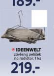ZÁVĚSNÝ PELÍŠEK NA RADIÁTOR